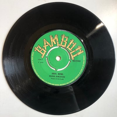 Winston Francis, Sound Dimension - Turn Back The Hands Of Time / Soul Bowl picture 3