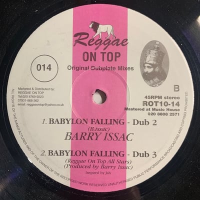 Barry Issac - Babylon Falling picture 2
