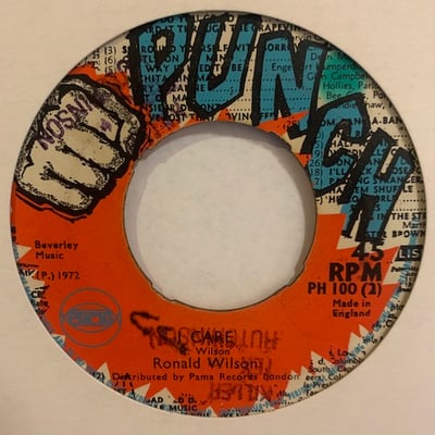 Winston Scotland, Ronald Wilson - Butter Cup / I Care picture 2