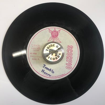 Henry James, Jah Woosh - Trouble / Love I Version picture 3