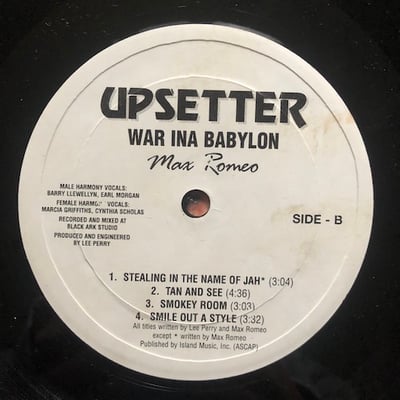 Max Romeo, The Upsetters - War Ina Babylon picture 4