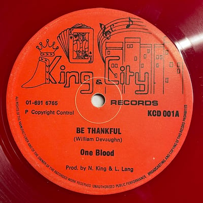 One Blood - Be Thankful picture 2