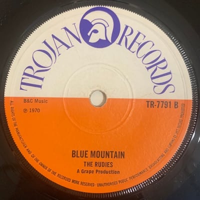 Freddie Notes & The Rudies, The Rudies - Montego Bay / Blue Mountain picture 2