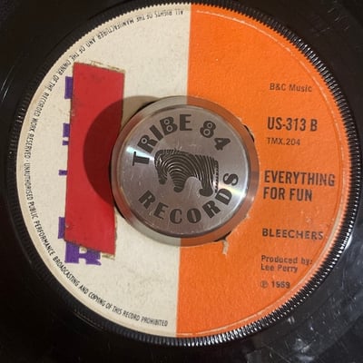 The Upsetters, The Bleechers - A Live Injection / Everything For Fun picture 2