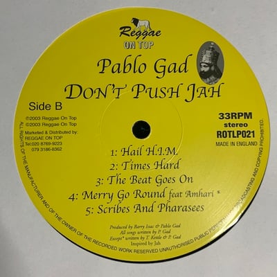 Pablo Gad - Don't Push Jah picture 3