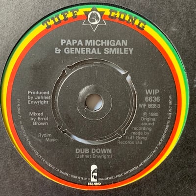 Papa Michigan, General Smiley - One Love Jam Down picture 2