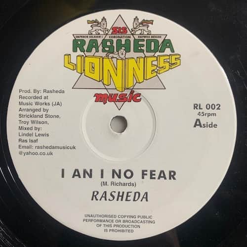Sister Rasheda – I An I No Fear / Fly I Flag