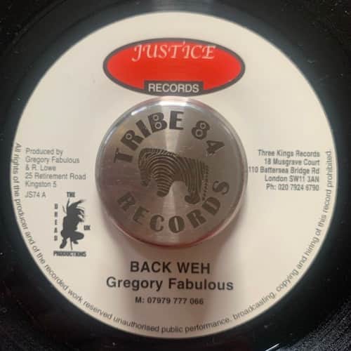 Gregory Fabulous – Back Weh / The Prayer