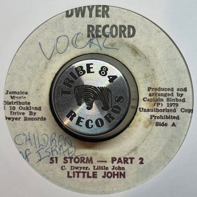 Little John, Popsie - 51 Storm / Ram Jampicture