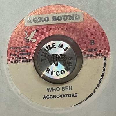 Johnny Clarke, The Aggrovators - Creation Rebel / Who Seh picture 2