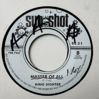 Dennis Brown, King Sighta - Let Love In / Master Of All picture 2