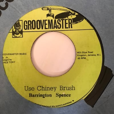 Barrington Spence - Use Chiney Brush / Bleaching Creme picture 2