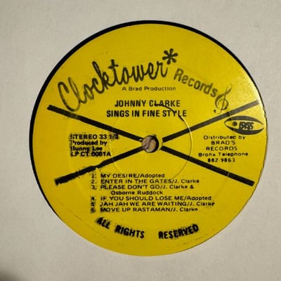 Johnny Clarke - Sings In Fine Style picture 4