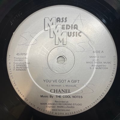 Chanel, The Cool Notes - You've Got A Gift / I'll Be Your Girl picture 2