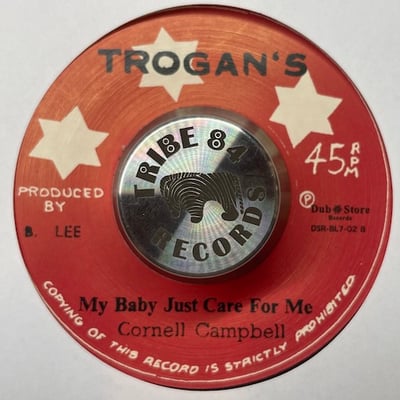 Cornell Campbell - Jah Jah Me Horn Yah / My Baby Just Care For Me picture 2