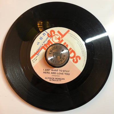 Derrick & Paulette, The Aggrovators - I Just Want To Stay Here And Love You picture 3