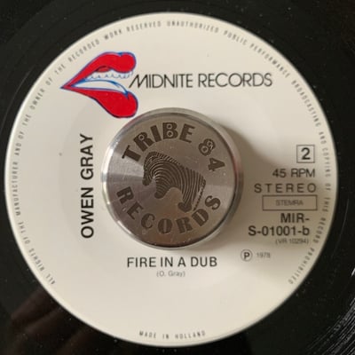 Owen Gray - Fire In A Trenchtown picture 3