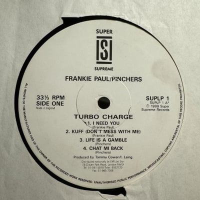 Frankie Paul, Pinchers - Turbo Charge picture 3