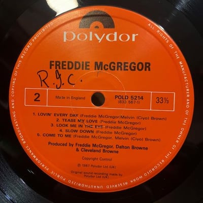 Freddie McGregor - Freddie McGregor picture 6