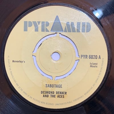 Desmond Dekker & The Aces - Sabotage picture 2
