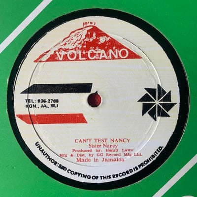 Sister Nancy, Yellowman - Can't Test Nancy / Rub A Dub A Play picture 2
