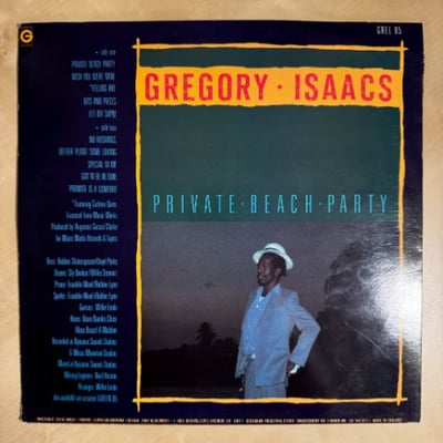 Gregory Isaacs - Private Beach Party picture 2