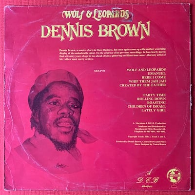 Dennis Brown - Wolf & Leopards picture 2