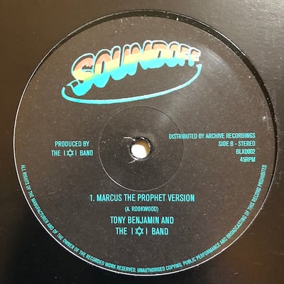 Tony Benjamin, I&I - Marcus The Prophet picture 2