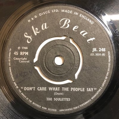 Ken Boothe, The Soulettes - You're No Good / Don't Care What The People Say picture 2