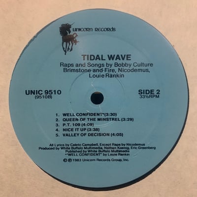 Bobby Culture, Brimstone & Fire, Louie Rankin, Nicodemus - Tidal Wave picture 4