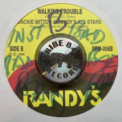 Count Machuki, Jackie Mittoo, Randy's All Stars - Pepper Pot / Walking Trouble picture 2