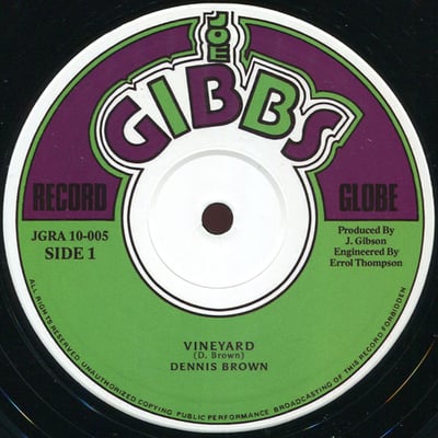 Dennis Brown - Vineyard / Repatriation picture 3