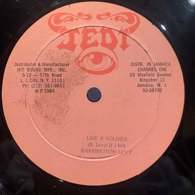 Al Campbell, Barrington Levy - Jah Army / Like A Soldier picture 2