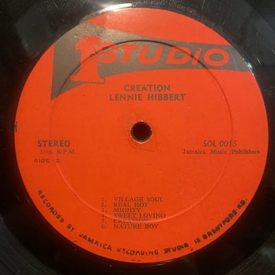 Lennie Hibbert - Creation picture 4