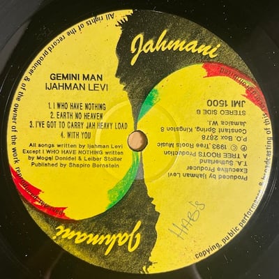 Ijahman Levi - Gemini Man picture 4