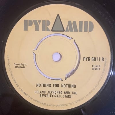 Desmond Dekker & The Aces, Roland Alphonso, Beverley's All Stars - Rude Boy Train / Nothing For Nothing picture 2