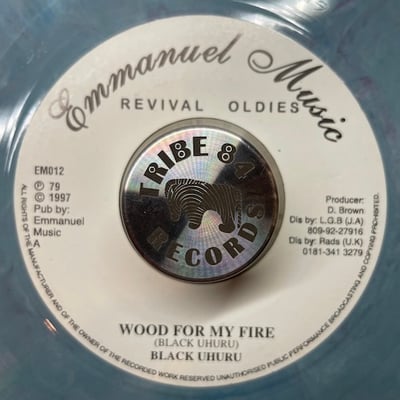 Black Uhuru - Wood For My Fire picture 2