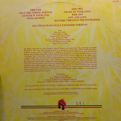 The Mighty Diamonds - Kouchie Vibes picture 2