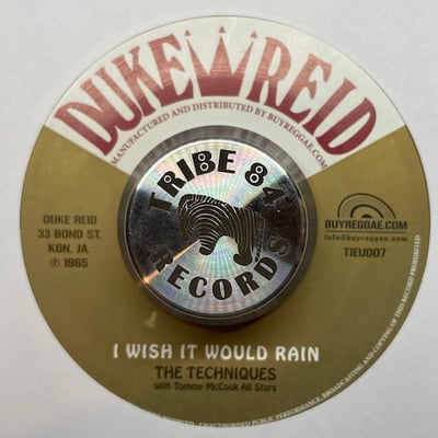 The Termites, Tommy McCook Allstars, The Techniques, Tommy McCook Allstars - Love Up Kiss Up / I Wish It Would Rain picture 2