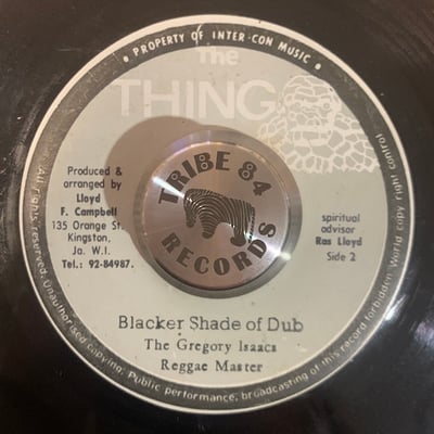 Gregory Isaacs - Black Against Black picture 2