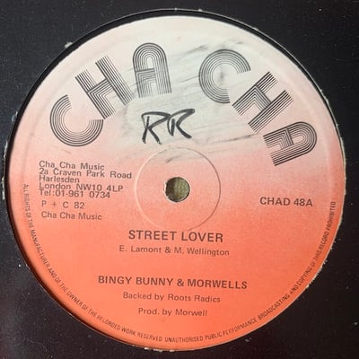 Bingy Bunny, The Morwells - Street Lover picture 2