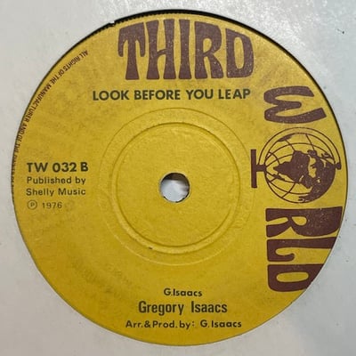 King Smiley, Gregory Isaacs - Sata / Look Before You Leap picture 2