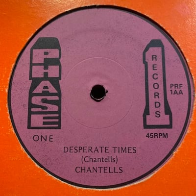 The Chantells - Waiting In The Park / Desperate Times picture 4