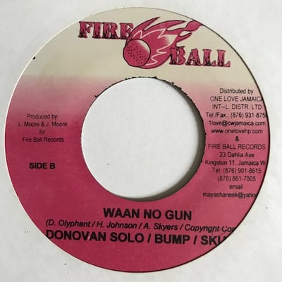 Jah Mason, Donovan Solo, Bump, Noel "Scully" Simms - Rasta Nah Support / Waan No Gun picture 2