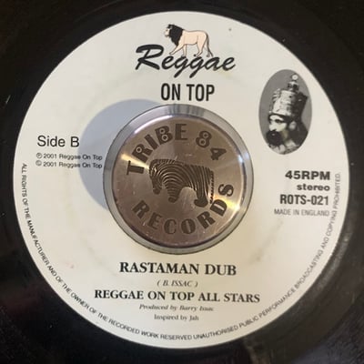 Barry Issac, Reggae On Top Allstars - I Am A Rastaman picture 2