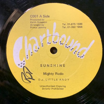 Mighty Rudo, Sly & Robbie - Sunshine / Moonshinepicture
