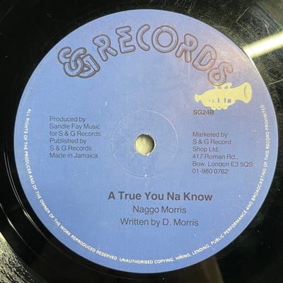 Naggo Morris - Going Places / A True You Na Know picture 2