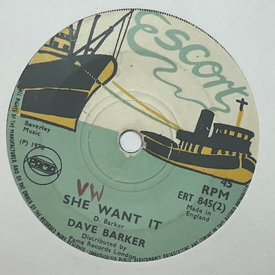 Busty Brown, Dave Barker - Man Short / She Want It picture 2