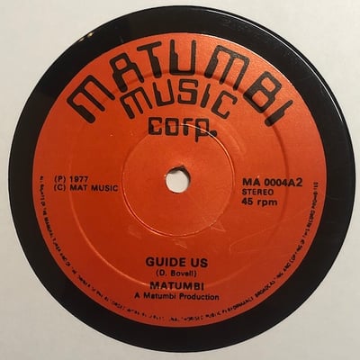 Matumbi - Music In The Air / Guide Us picture 2