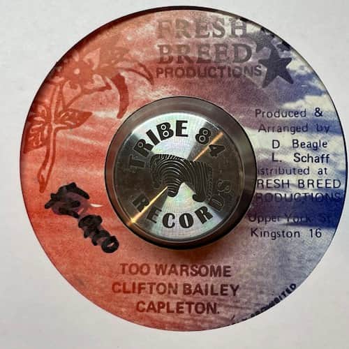 Capleton – Too Warsome